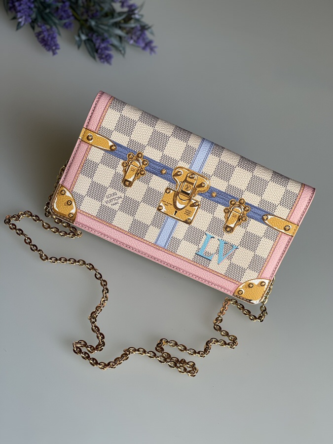 Louis Vuitton Summer Trunks Wallet On Chain - LVLENKA Luxury