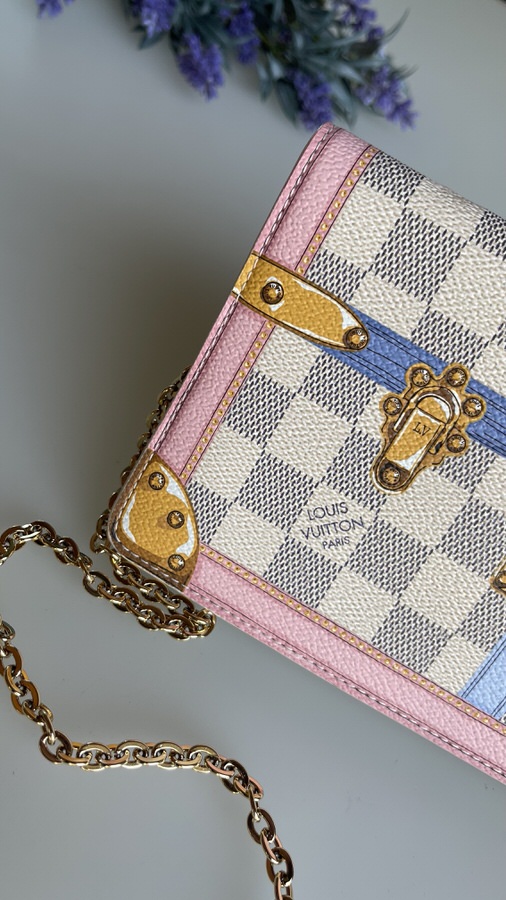 Louis Vuitton Summer Trunks Wallet On Chain - LVLENKA Luxury Consignment