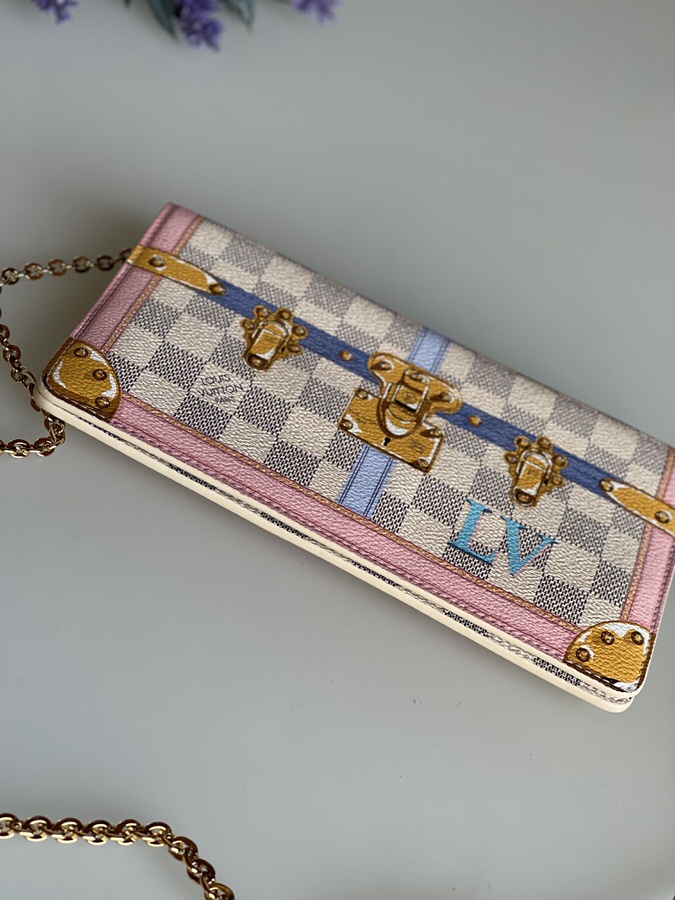 Louis Vuitton Summer Trunks Wallet On Chain - LVLENKA Luxury