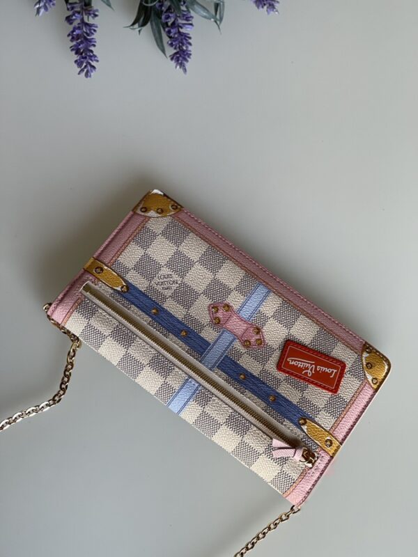 Louis Vuitton Summer Trunks Wallet On Chain - Image 6