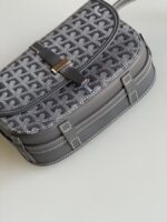 Goyard Goyardine Belvedere II PM Messenger Bag Gray - Image 4