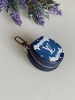 Louis Vuitton Horizon Wireless AirPods Case Blue Escale - Image 2