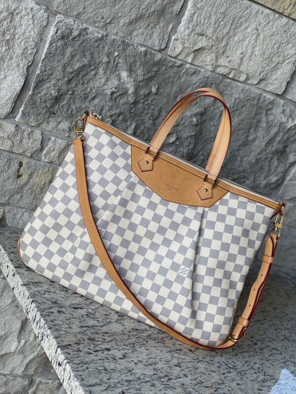IMG_6554 3-1 Louis Vuitton Siracusa GM Damier Azur - Image 1