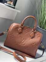 Louis Vuitton Speedy 25 Bandouliere Empreinte Cognac