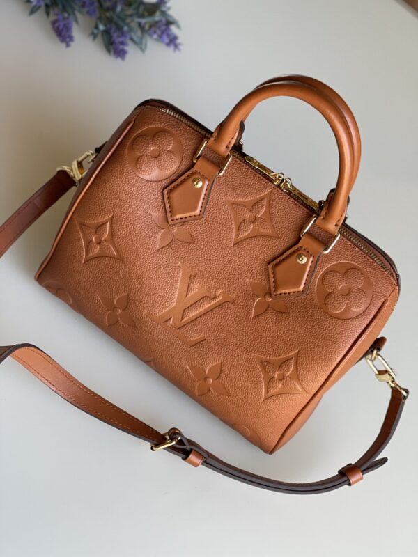 Louis Vuitton Speedy 25 Bandouliere Empreinte Cognac - Image 2