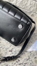YSL LouLou Small Top Handle Black - Image 7