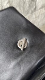 YSL LouLou Small Top Handle Black - Image 13