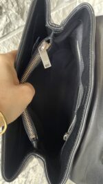 YSL LouLou Small Top Handle Black - Image 14