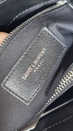 YSL LouLou Small Top Handle Black - Image 16