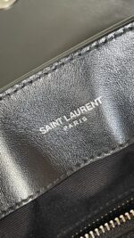 YSL LouLou Small Top Handle Black - Image 17