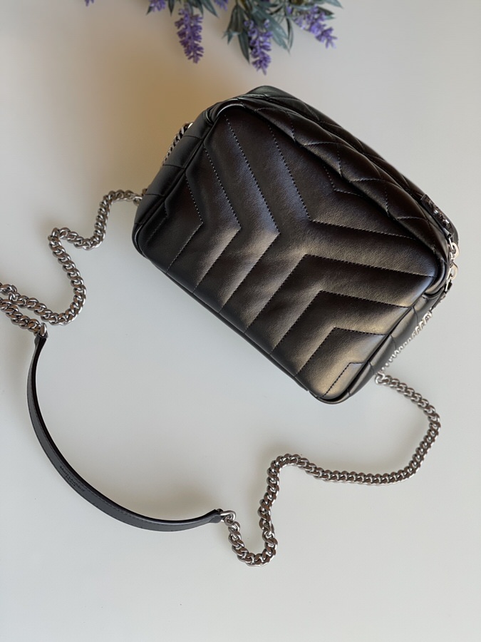 IMG_3945-1 YSL Small LouLou Bowling Crossbody - Image 1