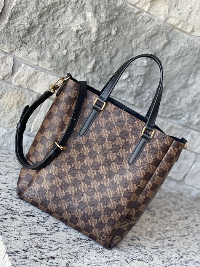 IMG_5450-1 Louis Vuitton Belmont PM Black - Image 1