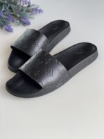 Louis Vuitton Black Slides Men - Image 2