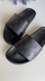 Louis Vuitton Black Slides Men - Image 4