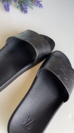 Louis Vuitton Black Slides Men - Image 6