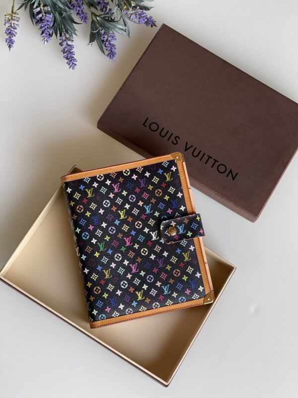 Louis Vuitton Multicolor Noir Agenda Planner Large GM