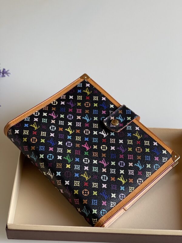 Louis Vuitton Multicolor Noir Agenda Planner Large GM - Image 2