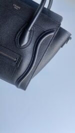 Celine Nano Luggage Black Handbag - Image 3
