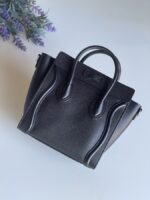 Celine Nano Luggage Black Handbag - Image 5