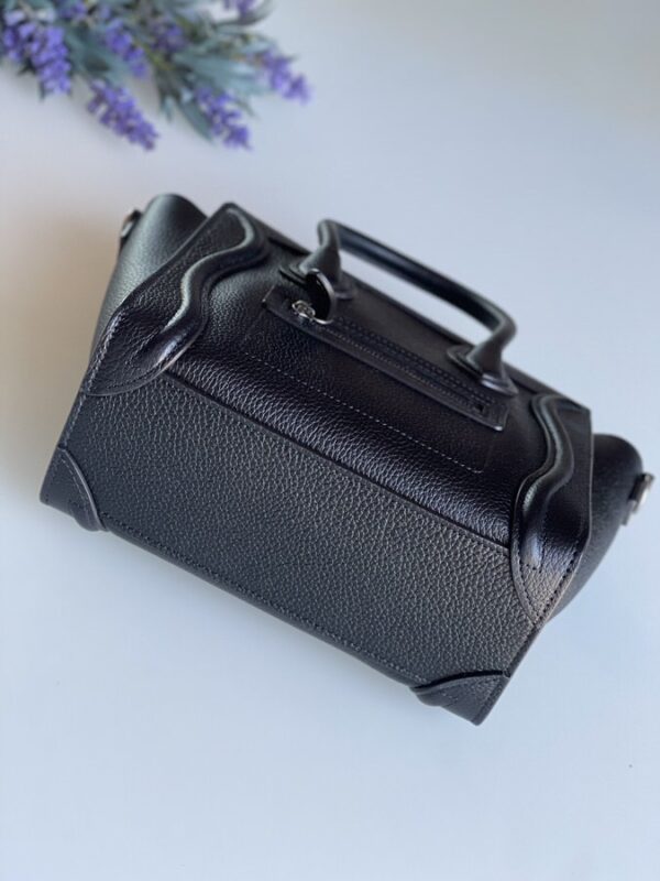 Celine Nano Luggage Black Handbag - Image 10