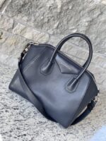 Givenchy Small Antigona Dark Blue Goatskin