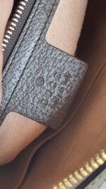 Gucci GG Supreme Monogram Web Small Ophidia Top Handle Shoulder Bag Brown - Image 11