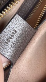 Gucci GG Supreme Monogram Web Small Ophidia Top Handle Shoulder Bag Brown - Image 12