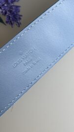 Louis Vuitton Denim 35mm LV New Wave Belt 85 34 - Image 7
