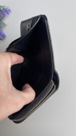YSL Cassandre Compact Zip Around Wallet - Image 11