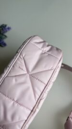 Prada Nylon ReEdition Puffer Crossbody Light Pink - Image 5
