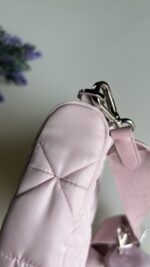 Prada Nylon ReEdition Puffer Crossbody Light Pink - Image 7