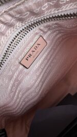 Prada Nylon ReEdition Puffer Crossbody Light Pink - Image 12