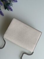 Gucci Dollar Calfskin Mini Dionysus Chain Wallet Mystic White - Image 8
