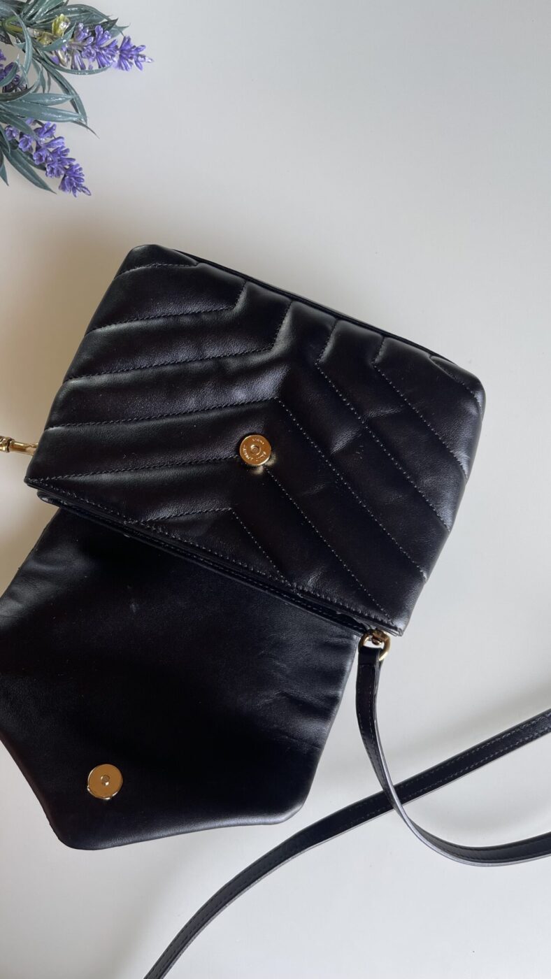 YSL Toy LouLou Black GHW - Image 12