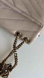 YSL Small LouLou Beige GHW - Image 9