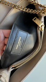 YSL Small LouLou Beige GHW - Image 13