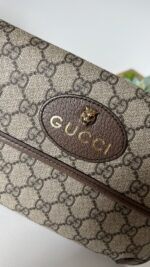 Gucci GG Supreme Monogram Neo Vintage Web Belt Bag Brown - Image 4