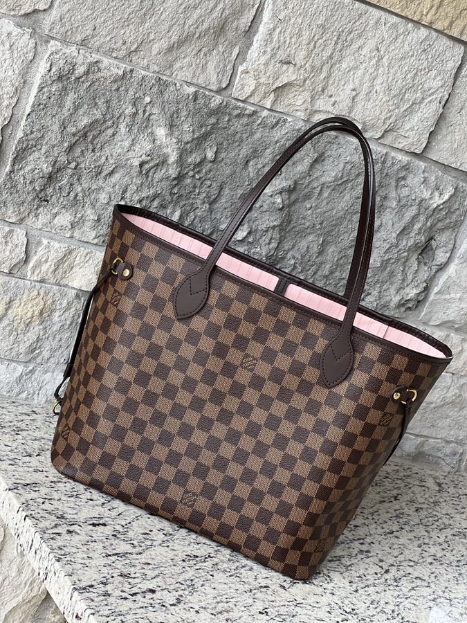 lv neverfull rose ballerina