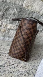 Louis Vuitton Neverfull MM Damier Ebene Rose Ballerine - Image 4