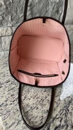 Louis Vuitton Neverfull MM Damier Ebene Rose Ballerine - Image 9