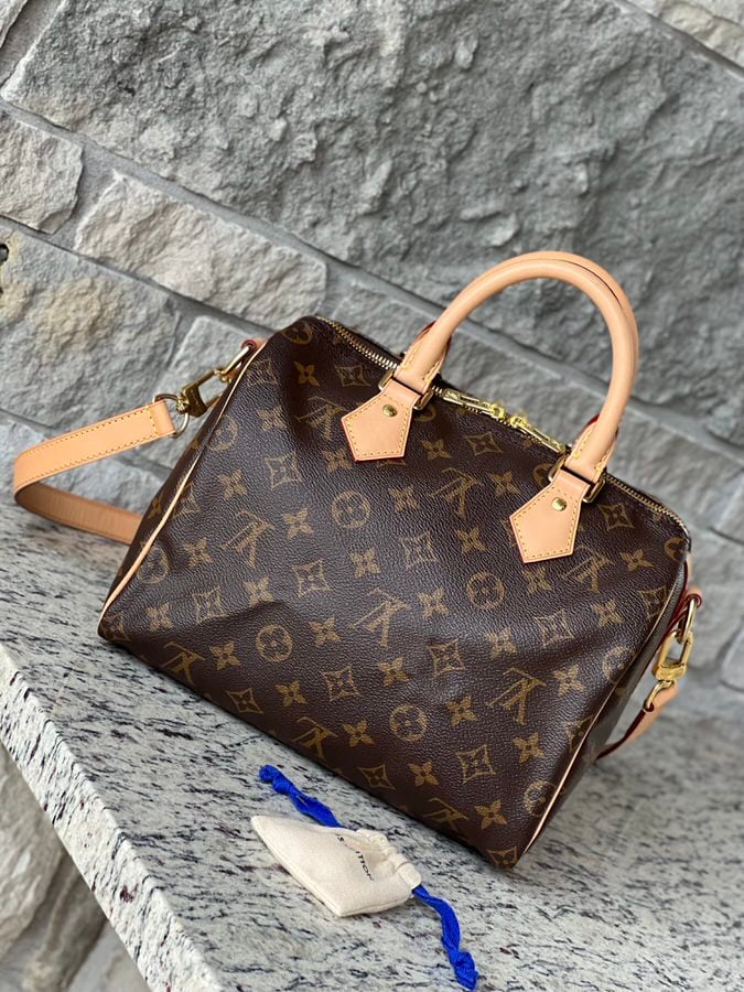 Louis Vuitton Speedy 25 Bandouliere Empreinte Cognac - LVLENKA Luxury  Consignment