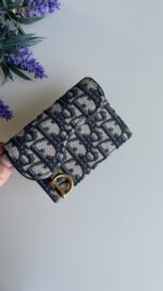 Dior Saddle Flap Card Holder - Image 3