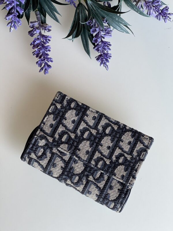 Dior Saddle Flap Card Holder - Image 4