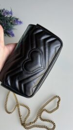Gucci Super Mini GG Marmont Black - Image 9
