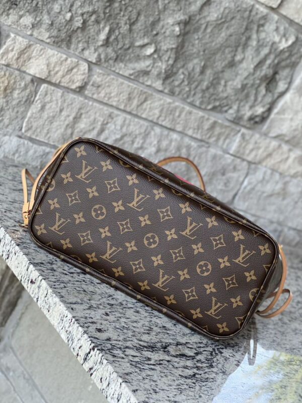 Louis Vuitton Neverfull MM V Pink - Image 12