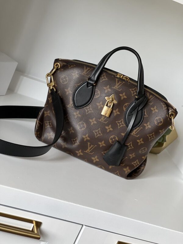 IMG_6074-1 Louis Vuitton Flower Zipped Tote PM Noir - Image 1
