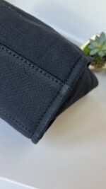 Chanel Canvas Small Deauville Tote Black - Image 14