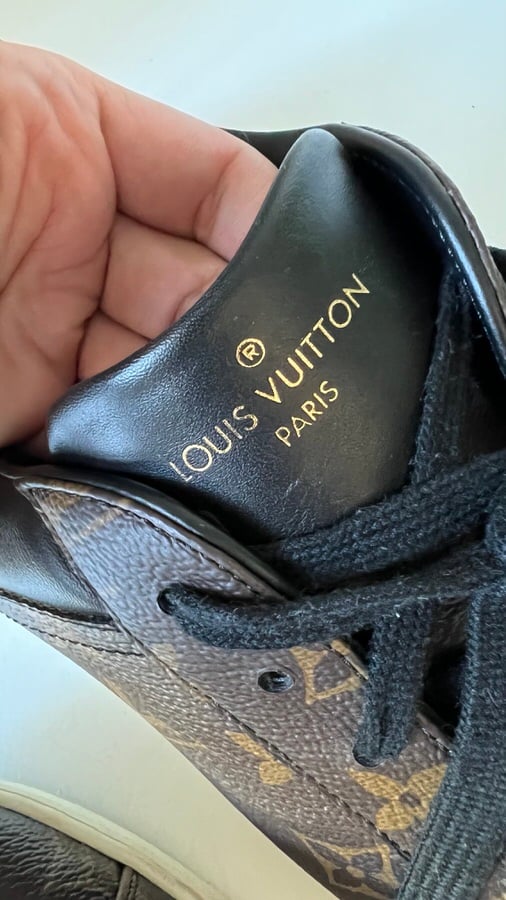 Louis Vuitton Monogram Tennis Shoes Men 9 - LVLENKA Luxury Consignment