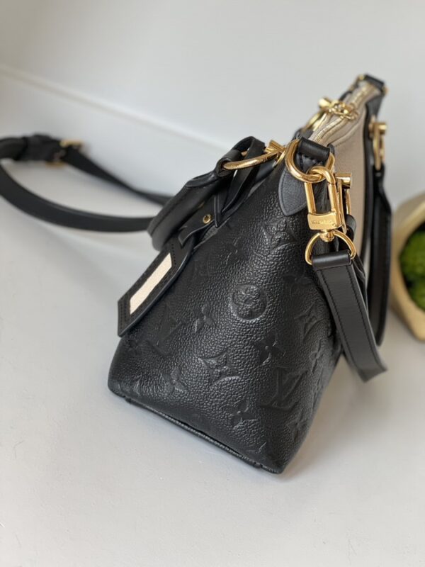 Louis Vuitton V Tote BB Empreinte Noir Cream - Image 8