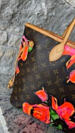 Louis Vuitton Stephen Sprouse Roses Neverfull MM - Image 2